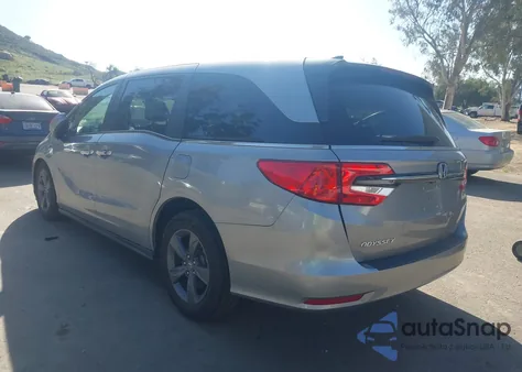 2022 Honda Odyssey Ex z USA, uszkodzony, nr VIN 5FNRL6H52ND004576